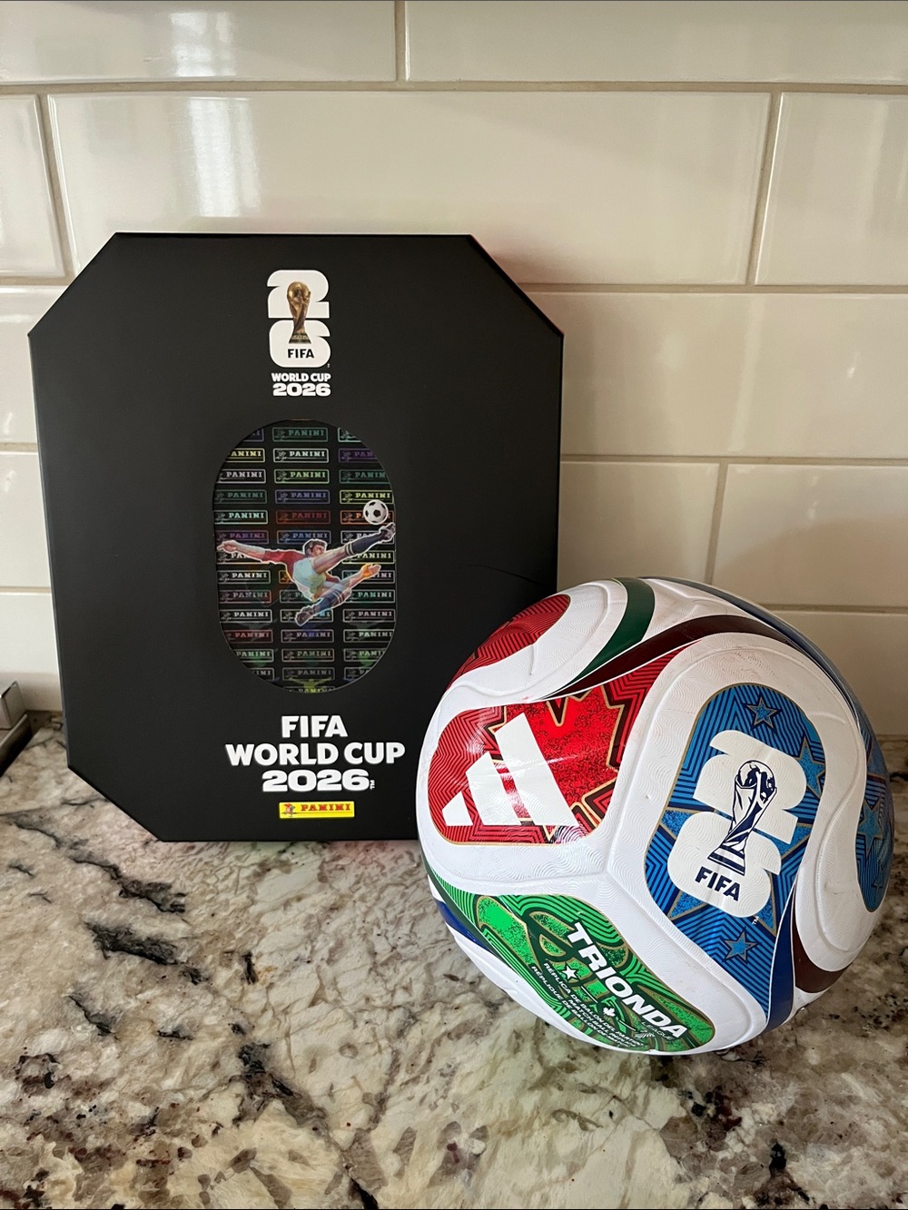 Panini FIFA World Cup 2026 Hardcover collector book in collectible box